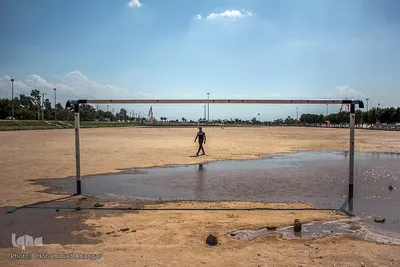 بالا آمدن سطح آب رودخانه کارون