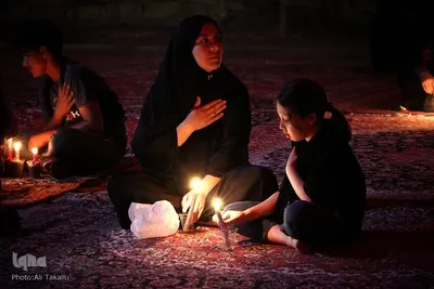 مراسم شام غریبان امام حسین(ع)در ملایر‎