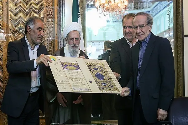 رونمایی از آثار نفیس اهدایی به موزه آستان مقدس حضرت عبدالعظیم(ع)