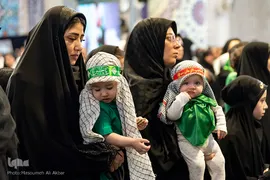 مراسم «شیرخوارگان عاشورایی» در کرج