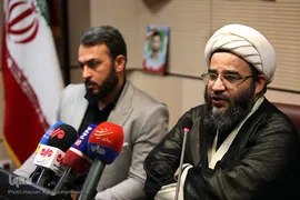 نشست خبری حجت الاسلام والمسلمین مجید باباخانی، رئیس سازمان هیأت و تشکل‌های دینی کشور