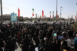 کاروان نمادین ورود حضرت معصومه به قم