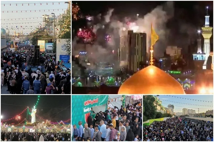 په مشهد کې د امام رضايي کورنۍ تر ټولو لوی جشن جوړېږي