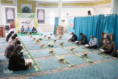کرسی تلاوت قرآن در دانشگاه علوم پزشکی اهواز