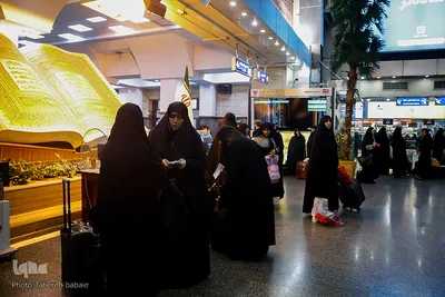 ورود بانوان قرآن پژوه به مشهد مقدس