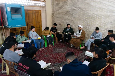 مراسم اعتکاف در مسجد جامع عتیق اصفهان