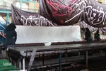 تجلی محرم در صنعت پرچم‌سازی‎