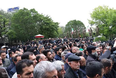 تشییع شهدای خدمت در تبریز