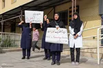 تجمع پرستاران و پزشکان شیراز در حمایت از مردم غزه