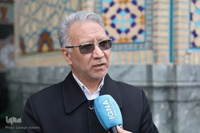 تشییع پیکر استاد وحید مجتهدزاده در حرم مطهر رضوی