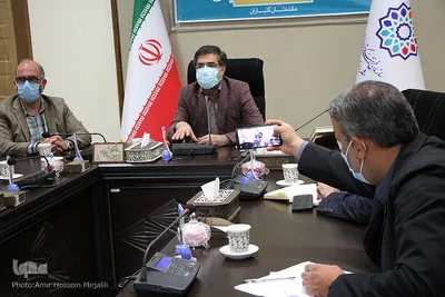 نشست خبری ملازینلی معاون شهردار و رییس سازمان فرهنگی اجتماعی ورزشی شهرداری یزد‎