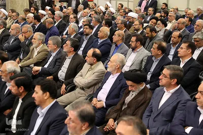 دیدار مسئولان نظام با رهبر انقلاب