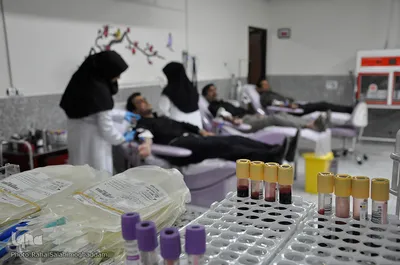 اهدای خون در شب بیست یکم ماه مبارک رمضان / بیرجند