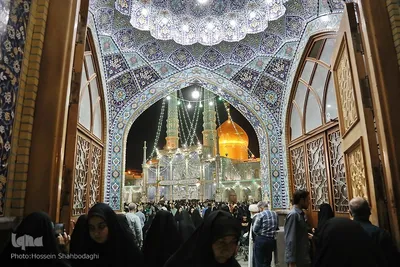 شب ولادت اُخت الرّضا در حرم حضرت معصومه(س)