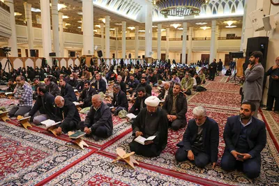 محفل انس با قرآن کریم «بشری» در حرم حضرت شاهچراغ(ع)