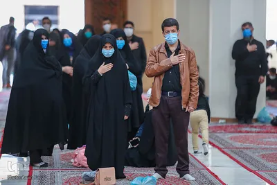عزاداری سالروز شهادت حضرت زهرا(س)در حرم شاهچراغ(ع)