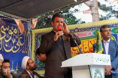 جشن رضوی، ویژه برنامه استقبال از خادمین آستان قدس رضوی در اهر