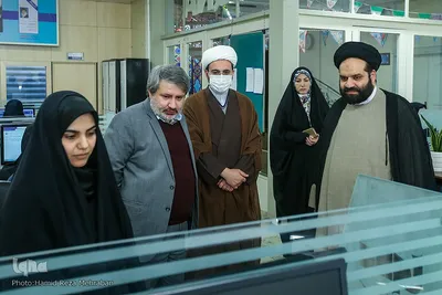 بازدید رئیس و اعضای هیئت علمی دانشکده رسانه و ارتباطات ادیان و مذاهب