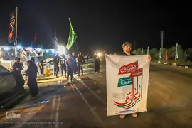 خدمت‌رسانی شبانه‌روزی مواکب حسینی به زوار در چذابه