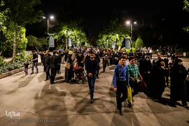 احیاء شب نوزدهم ماه رمضان، دانشگاه تهران