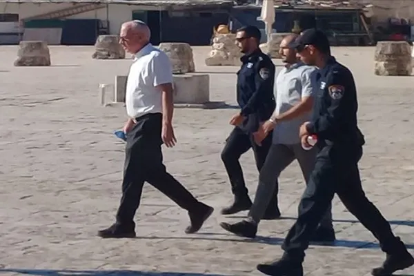 İsrailli Bakan'dan Mescid-i Aksa'ya baskın
