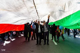 راهپیمایی 22 بهمن در البرز