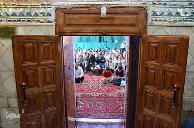 مراسم دعای پرفیض عرفه در آستان مقدس سید حمزه(ع) تبریز