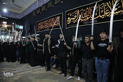 آیین سنتی مشق شمشیر در قم