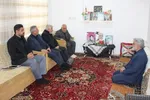 دیدار مدیرکل بنیاد شهید آذربایجان شرقی با خانواده شهدا