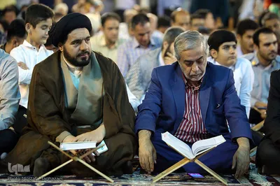 محفل قرآنی در جوار سید‌الکریم(ع)