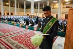 محفل انس با کلام‌الله مجید هدیه به ارواح طیبه شهدای حرم مطهر با تلاوت قاری بین‌المللی قرآن