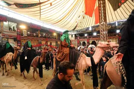 حرکت نمادین کاروان اسرای کربلا در خوانسار