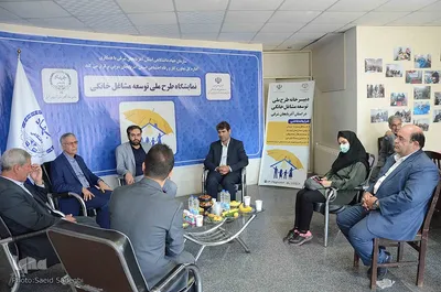 بازدید معاون وزیر تعاون، کار و رفاه اجتماعی از نمایشگاه طرح ملی توسعه مشاغل خانگی‎‎‎‎