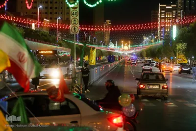 جشن شب نیمه شعبان در مشهد
