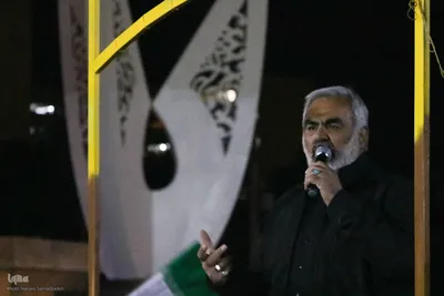 تجمع مردم فولادشهر در پی شهادت رهبر شهید انقلاب