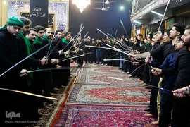 آیین سنتی مشق شمشیر در مشهد