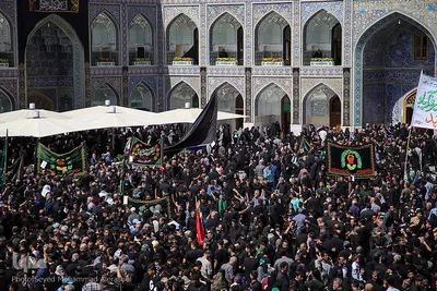 عزاداری ۲۸ صفر در حرم امام رضا(ع)