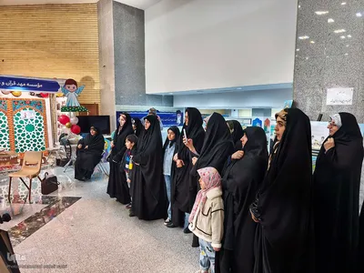 غرفه مؤسسه مهد قرآن در نمایشگاه قرآن تبریز