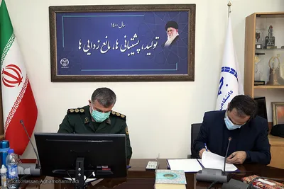 مراسم امضای تفاهم نامه همکاری های مشترک میان جهاد دانشگاهی و بنیاد حفظ آثار و ارزشهای دفاع مقدس
