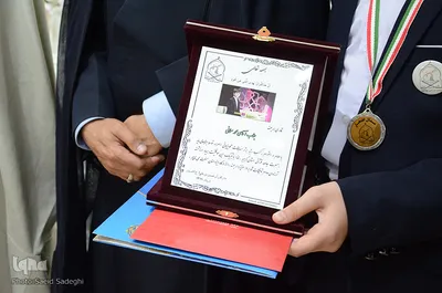 مراسم تجلیل از منتخبین قرآنی موسسه دارالقرآن الکریم حسین بن علی (ع)