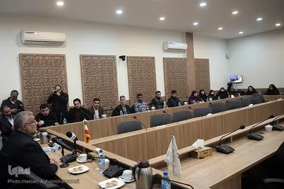 دیدار جمعی از دل باختگان سردار دلها از جمهوری آذربایجان با ابوذر ابراهیمی ترکمان، رئیس سازمان فرهنگ و ارتباطات اسلامی
