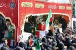 تشییع پیکر مطهر ۱۱ شهید اقتدار آذربایجان شرقی