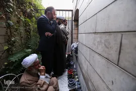 تشییع پیکر آیت الله آقا مرتضی تهرانی