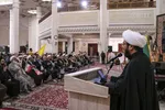 تجمع حوزویان شیراز در محکومیت جنایات صهیونیست‌ها‎