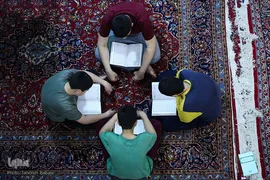 مراسم اعتکاف بانوان در مسجد باغستانی
