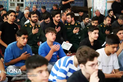 مراسم بزرگداشت اربعین قائد شهید امت حضرت آیت الله سید علی خامنه ای در اهر 