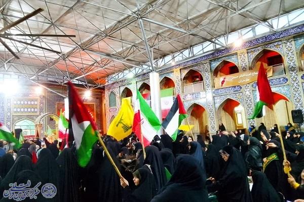 اجتماع‌ اعلان انزجار امت امام حسین (ع) استان مازندران از رژیم صهیونیستی در بابل