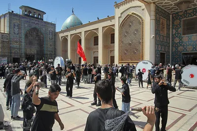 عزاداری قشقایی‌ها در تاسوعای حسینی شیراز