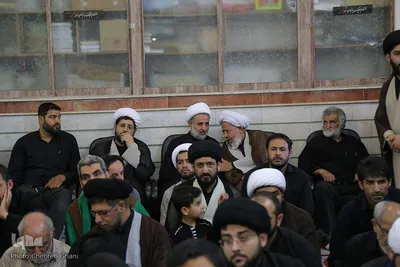 مراسم چهلمین روز شهادت جهادگر انقلابی و خادم قرآنی حجت‌الاسلام سید مهدی تقوی