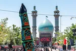 مراسم عزاداری عاشورای حسینی در آستان مقدس امامزادگان محمد (ع) و سکینه خاتون (س) کرج